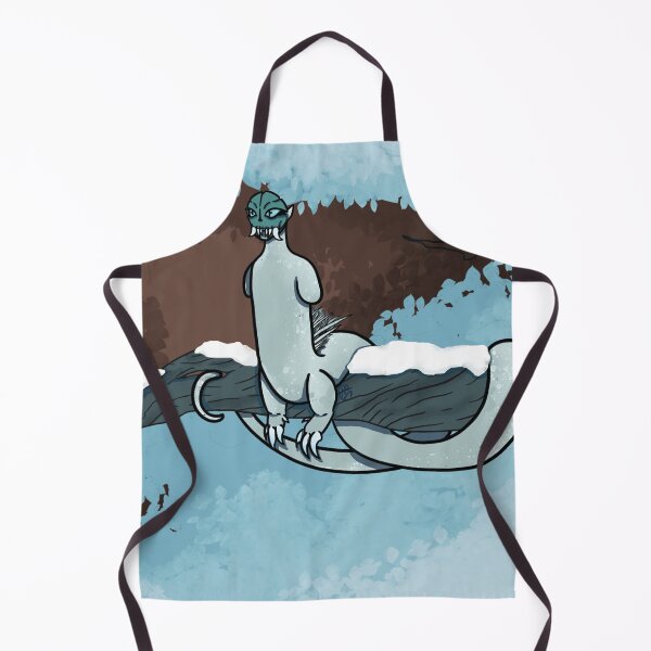 Item preview, Ice Snake Person :: Imaginary Creatures designed and sold by Platinumfrog.
