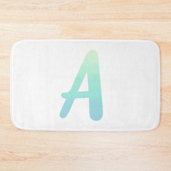 Item preview, Personalized Seafoam Color Palette Monogram A designed and sold by TheFamilyVan.