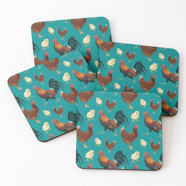 Item preview, Chicken, hen and rooster design designed and sold by HayesAtHome.
