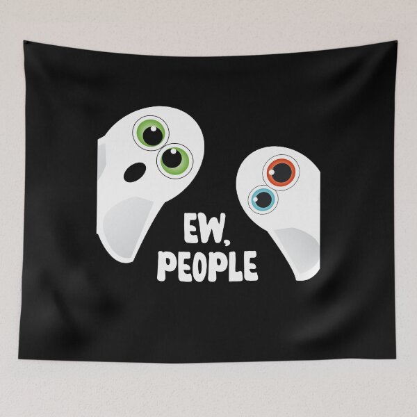 Item preview, Ghosts Funny Haunted Ew People Halloween designed and sold by Ibu83.