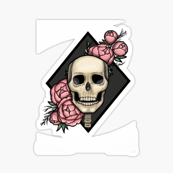 Artikel-Vorschau von Skull'n'Roses, designt und verkauft von DrachenherzWelt.