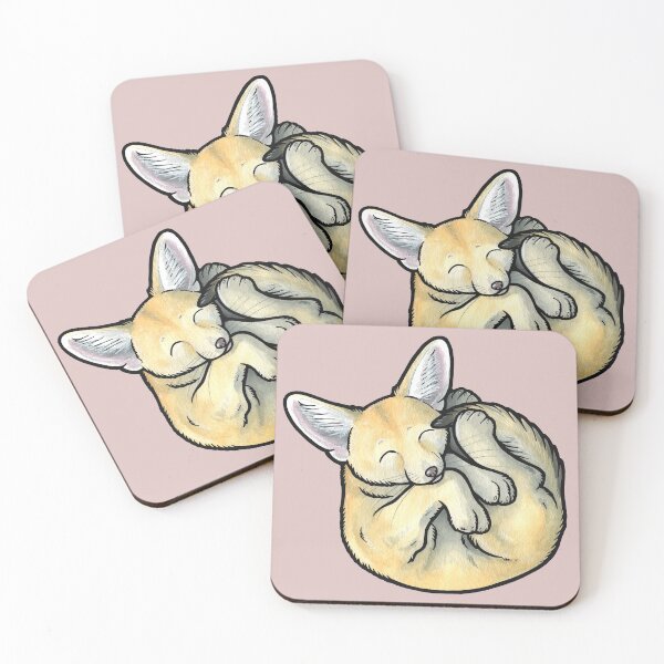 Item preview, Fennec fox cub designed and sold by animalartbyjess.