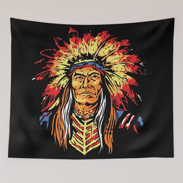 Item preview, Indian chief designed and sold by urbanstore69.
