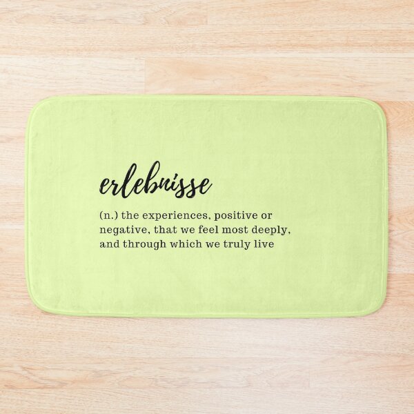 Item preview, erlebuisse - the experiences, positive or negative, that we feel most deeply, and through which we truly live designed and sold by designair.