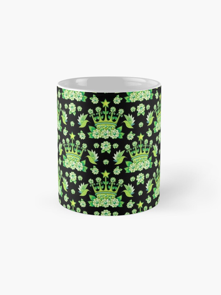 Alternate view of Queen of my MOJO (allover pattern) Mug