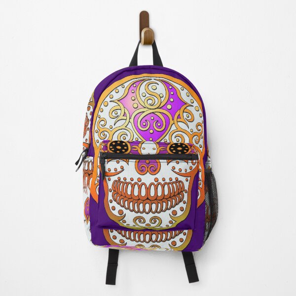 Item preview, Halloween Purple Goddess Sugar Skull designed and sold by Dana Kester-McCabe.