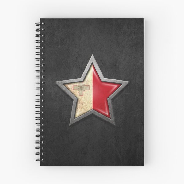 Item preview, Maltese Flag Inside of an Aged and Scratched Star designed and sold by JeffBartels.
