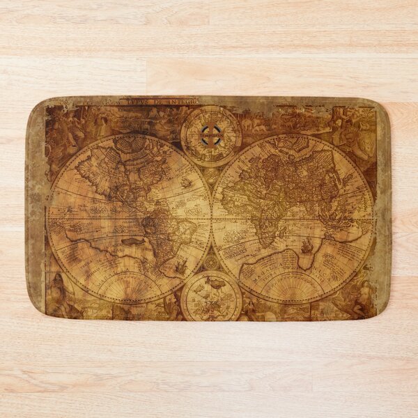 Item preview, Old Map Texture designed and sold by DavaG.