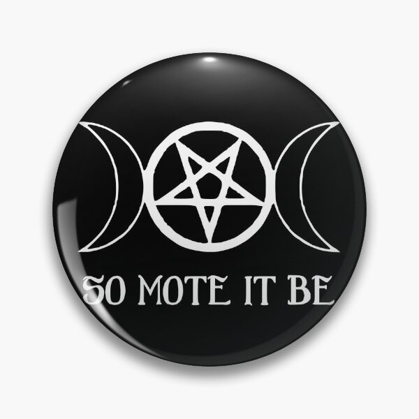 Item preview, So Mote it Be Wicca Spell Witchcraft Moon Pentagram designed and sold by h44k0n.