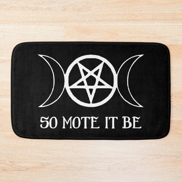 Item preview, So Mote it Be Wicca Spell Witchcraft Moon Pentagram designed and sold by h44k0n.