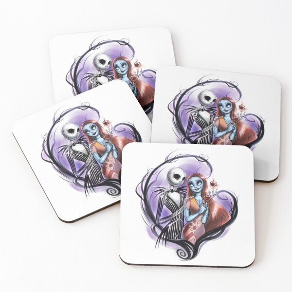 Aperçu de l'œuvre Jack Skellington et Sally Design créée et vendue par brendenroxmusic.