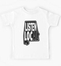 Camiseta para niños Escuchar local