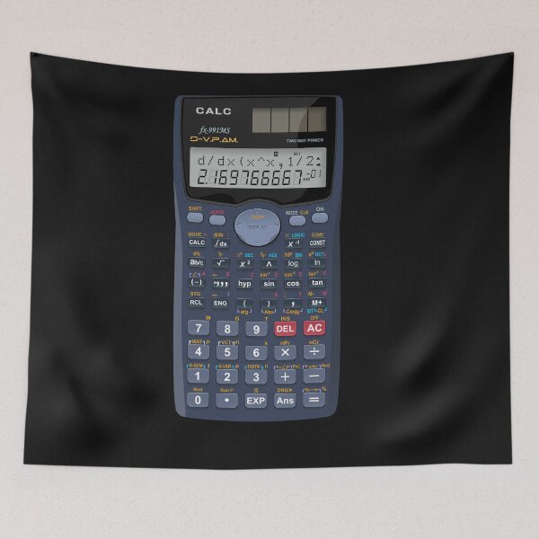 Item preview, Funny calculator nerd geek science gift designed and sold by MichaelTeupser.