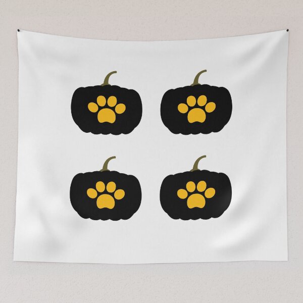 Item preview, Halloween pumpkin paw  designed and sold by NinaBetterNot.