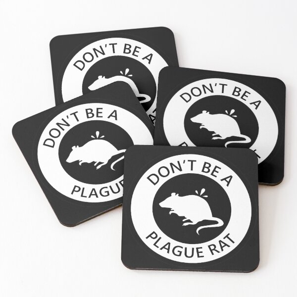 Item preview, DON'T BE A PLAGUE RAT designed and sold by SarcasticWords.