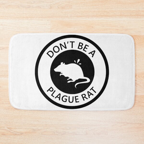 Item preview, DON'T BE A PLAGUE RAT designed and sold by SarcasticWords.