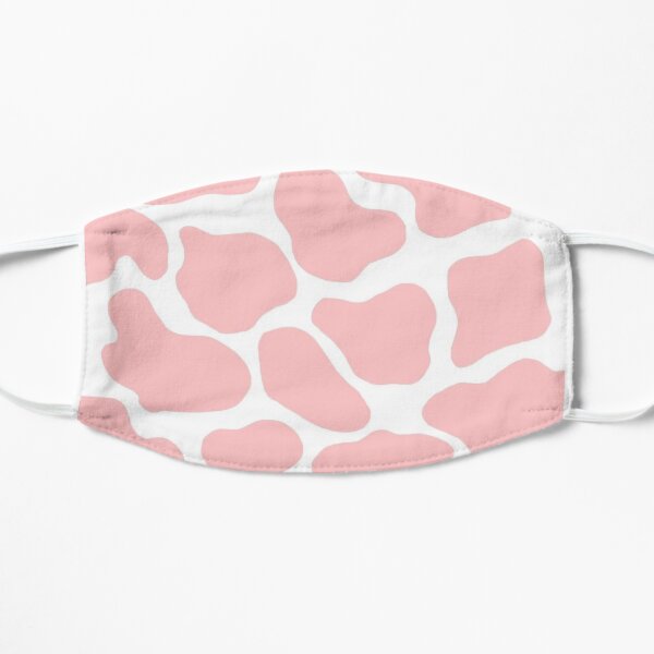 Stawberry Cow Print <3 Flat Mask