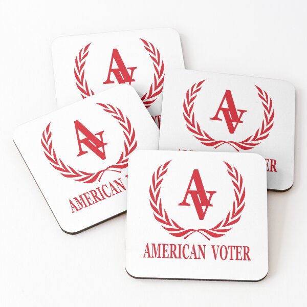 Item preview, Fun “AMERICAN VOTER LAUREL WREATH!" RED Apparel & Accessories  designed and sold by Joanenices.