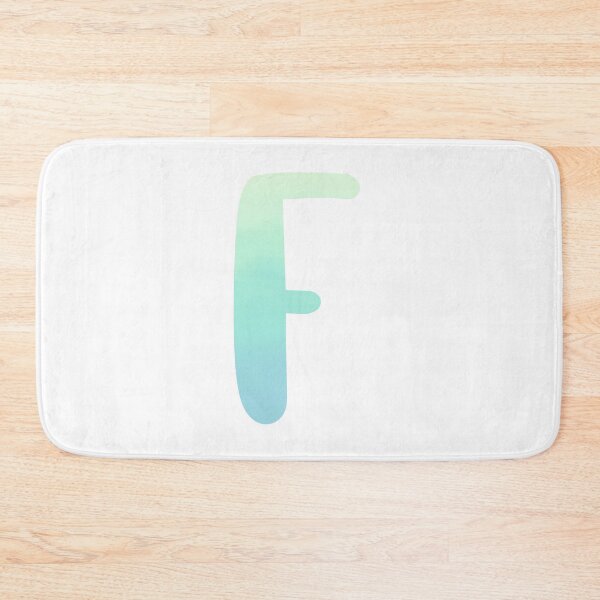 Item preview, Personalized Seafoam Color Palette Monogram F designed and sold by TheFamilyVan.