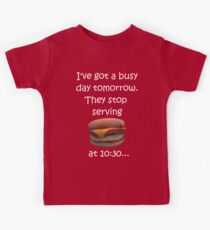 Busy Day Tomorrow Kids Tee