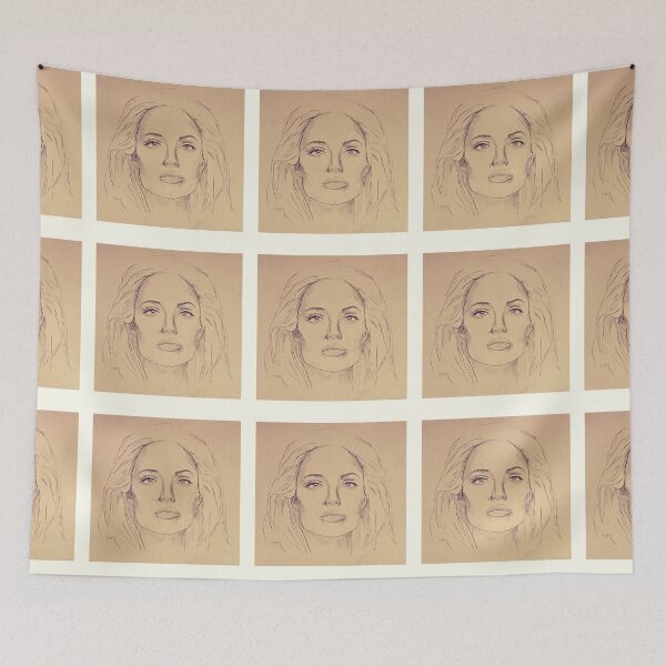Item preview, Portrait of Angelina Jolie designed and sold by greatnorris.