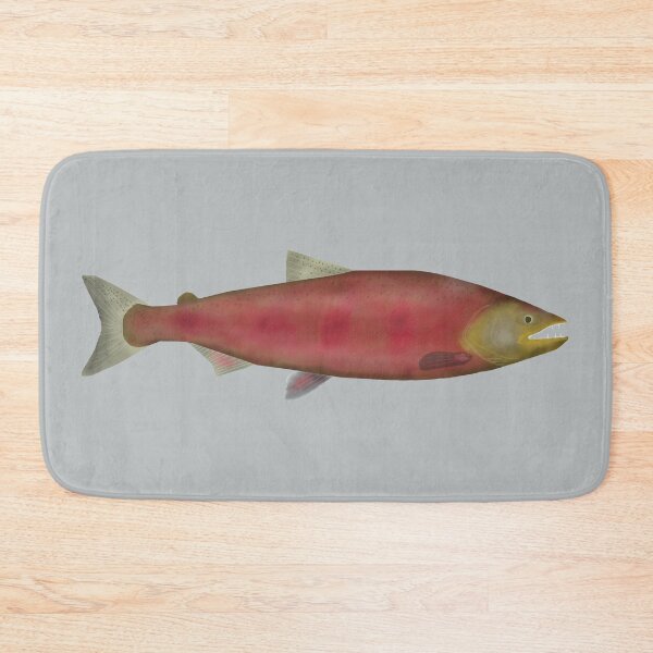 Item preview, Chinook (King) Salmon - Spawn Phase designed and sold by fishfolkart.