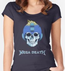 Mega Death Women's Fitted Scoop T-Shirt
