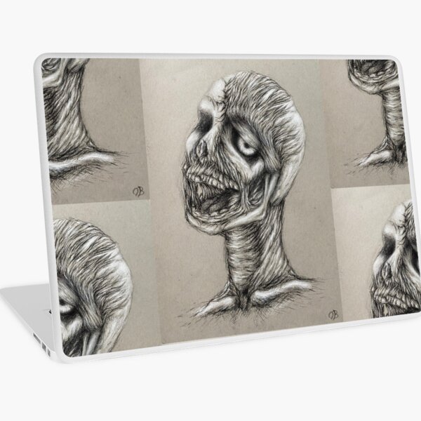 Halloween Zombie Guy Laptop Skin