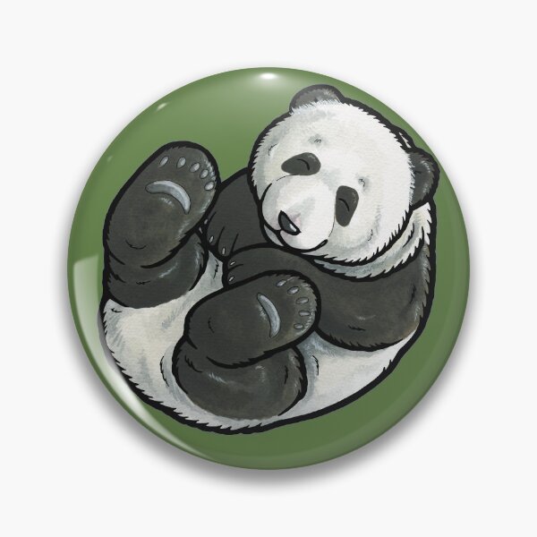 Item preview, Sleeping giant panda cub designed and sold by animalartbyjess.