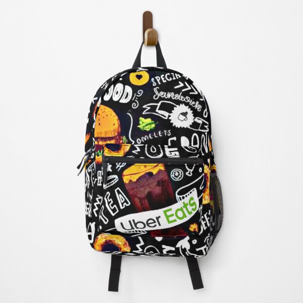 Item preview, UberEats Fast Food Doodle Art designed and sold by PureCreations.