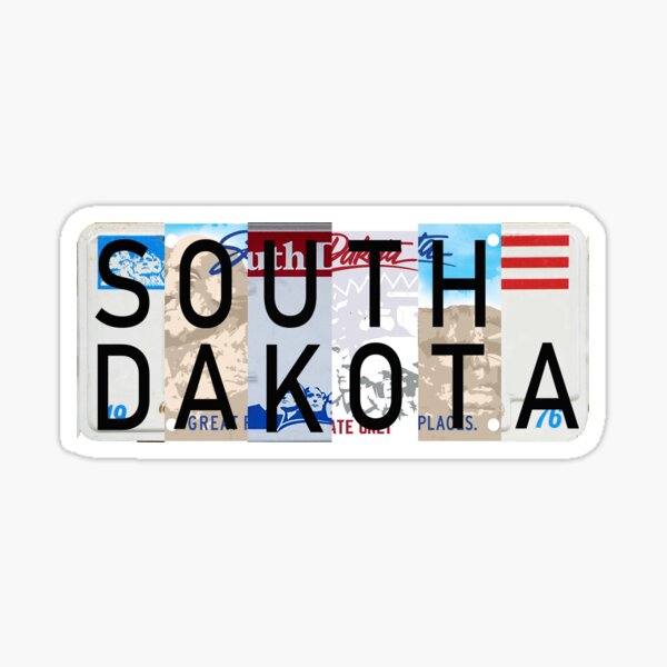 Item preview, South Dakota License Plate designed and sold by stermitkermit.