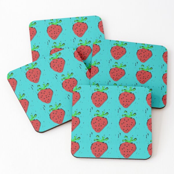 Item preview, Happy Strawberries designed and sold by lifepatterns.