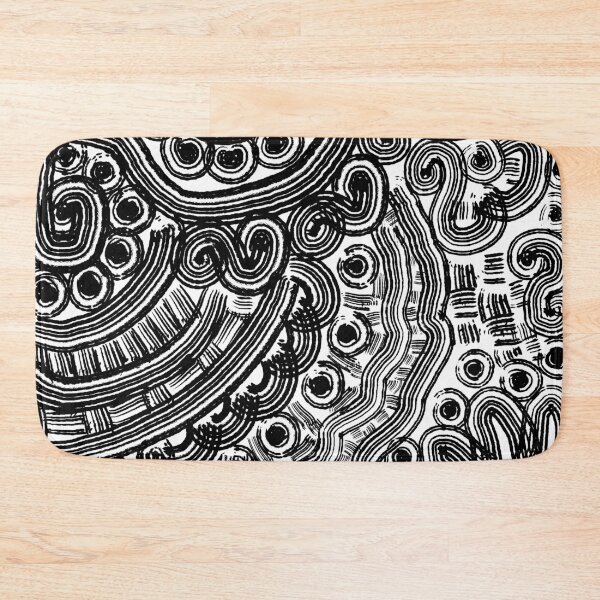 Item preview, Modern simple trendy Black and white pattern designed and sold by sumudubc.