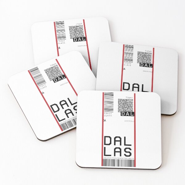 Item preview, Dallas Airport Ticket designed and sold by Jessica Arling.