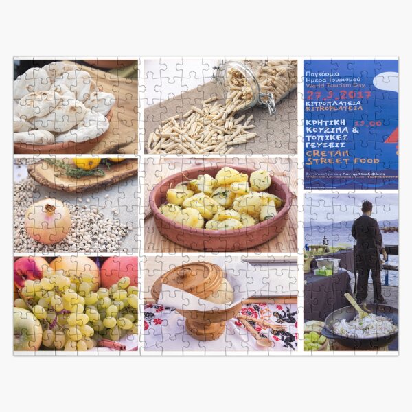 Cretan Street Food Jigsaw Puzzle