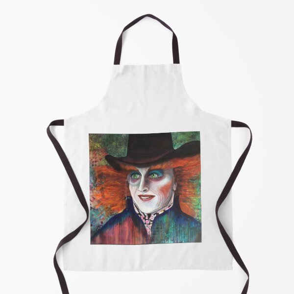Item preview, Mad as a Hatter, Alice in Wonderland, Johnny Depp, Acrylic Painting, designed and sold by dianecita.