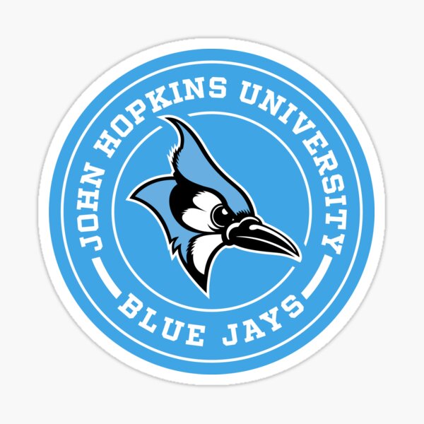 Aperçu de l'œuvre Cercle des Blue Jays de l'Université John Hopkins créée et vendue par Wuflestad LLC.