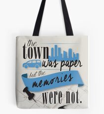 John Green - Paper Towns Quote Tote Bag
