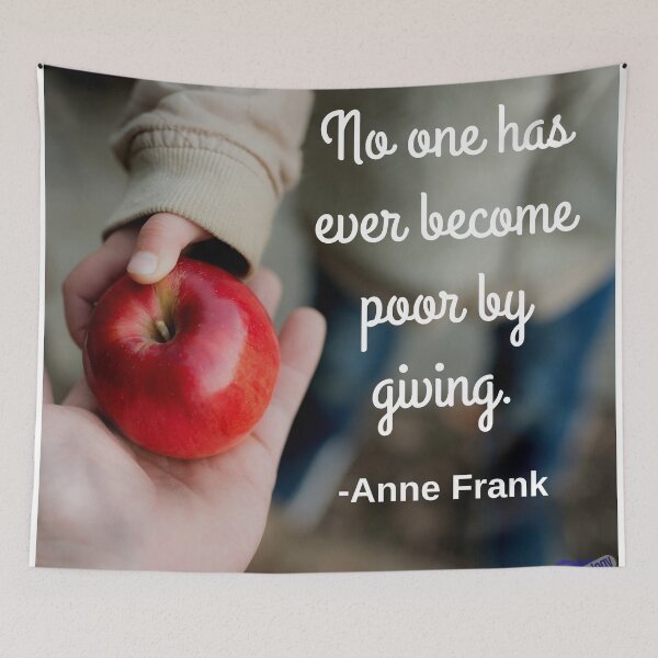 Item preview, No one has ever become poor by giving designed and sold by Caregiverology.