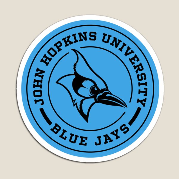 Johns Hopkins Blue Jays Color Shock Magnet Button