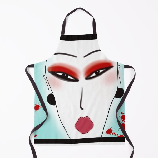 Item preview, Girl with Red Eyeshadow 2 designed and sold by Norma Linda Ventura.