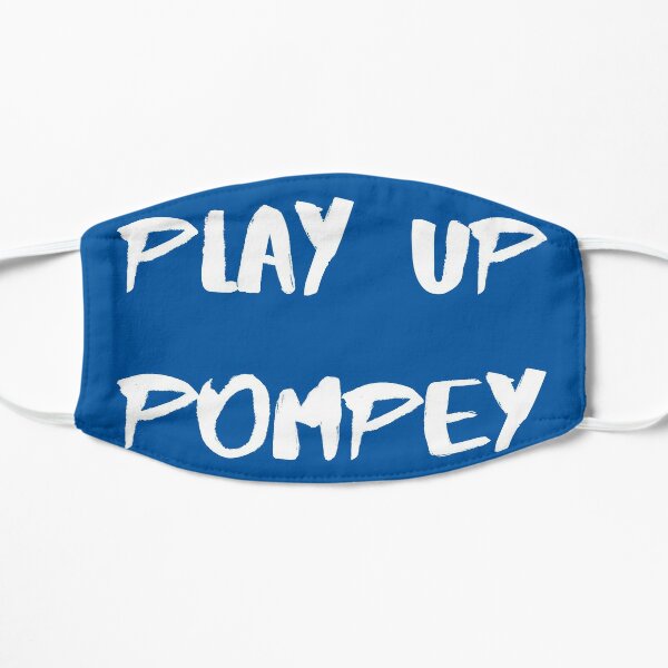 Portsmouth FC face covering Portsmouth Football Club Face Mask Adult 2ply Pompey 