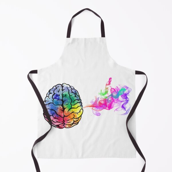 Item preview, COLOURFUL BRAİN WİTH COLOURFUL SMOKE REPRESANTİNG İDEA AND CREATİVİTY designed and sold by rashadat.