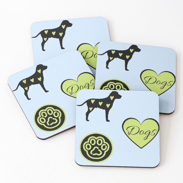 Item preview, Green dog, green paw design designed and sold by NinaBetterNot.