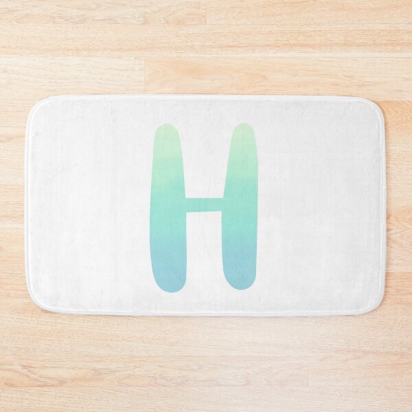 Item preview, Personalized Seafoam Color Palette Monogram H designed and sold by TheFamilyVan.