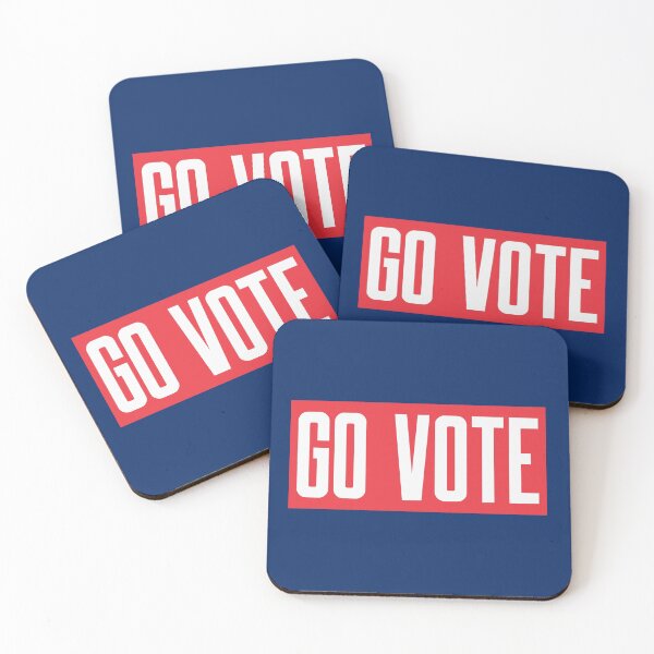 Item preview, Us Elections Quote "Go vote" designed and sold by TamGustam.