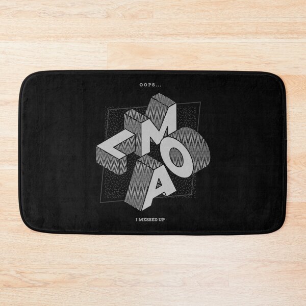 Item preview, LMAO DISEÑO TIPOGRAFÍA DIVERTIDO. (NEGRO). designed and sold by M-Osamah.