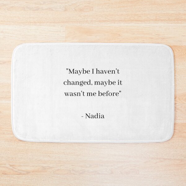 Item preview, Nadia quote from elite netflix designed and sold by selfdevelopment.