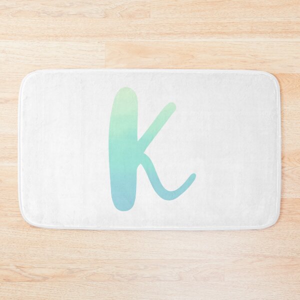 Item preview, Personalized Seafoam Color Palette Monogram K designed and sold by TheFamilyVan.