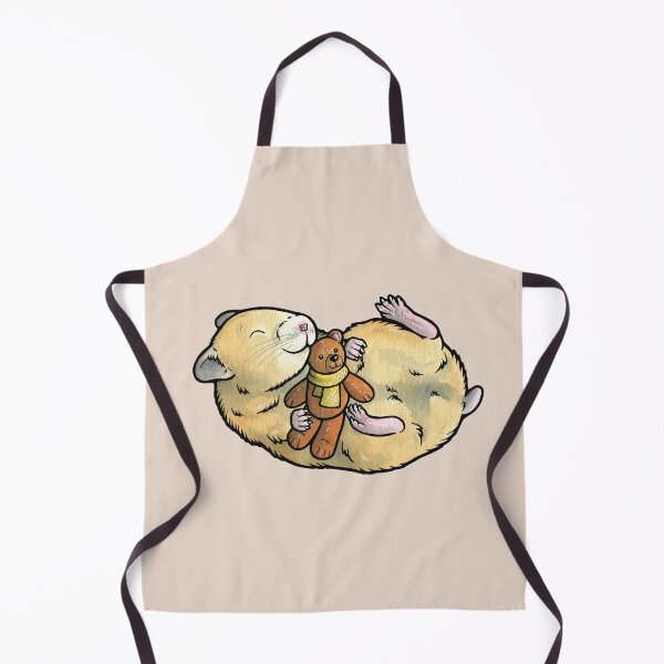 Item preview, Sleepy Syrian hamster designed and sold by animalartbyjess.